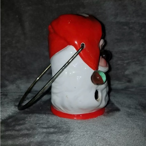 Adorable vintage Santa lantern ceramic Inarco MCM - Picture 4 of 5